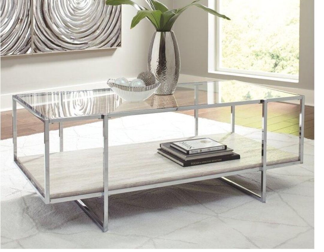 Ashley Bodali Coffee Table (T200-1) and 2 end units