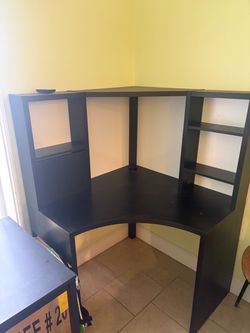 Corner desk from ikea