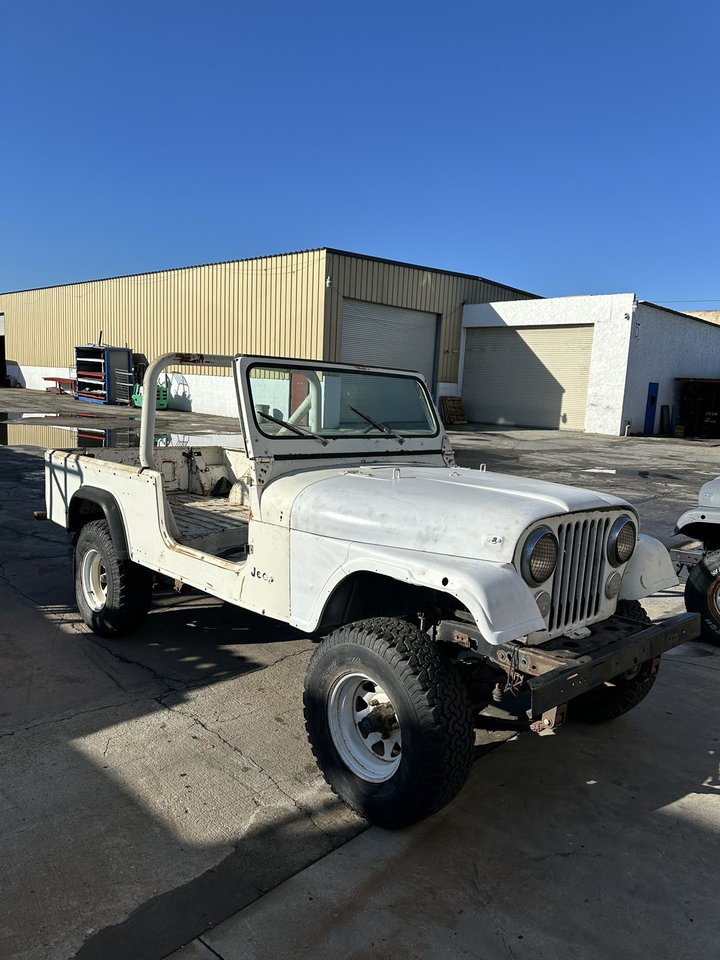 1981 Jeep Scrambler CJ8 No Drivetrain Clean Title Part 