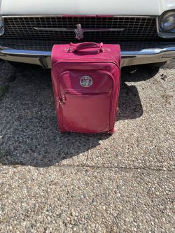 28” Suitcase Kathy Van Zeeland Faux Croc