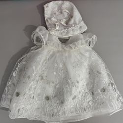 Baby Baptism Dress (~9m)