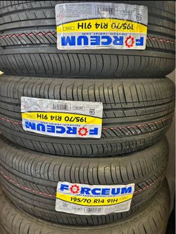 195/70/14 new tires