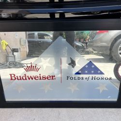 Budweiser Bar Mirror