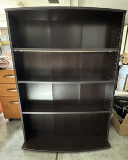 Bookcase - Brown W/ 4 Shelves