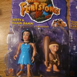 The FLINTSTONES BARNEY&BETTY BAdMM-BAMM