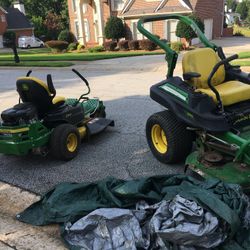 54 Inc John Deer Lawn Care Set Up