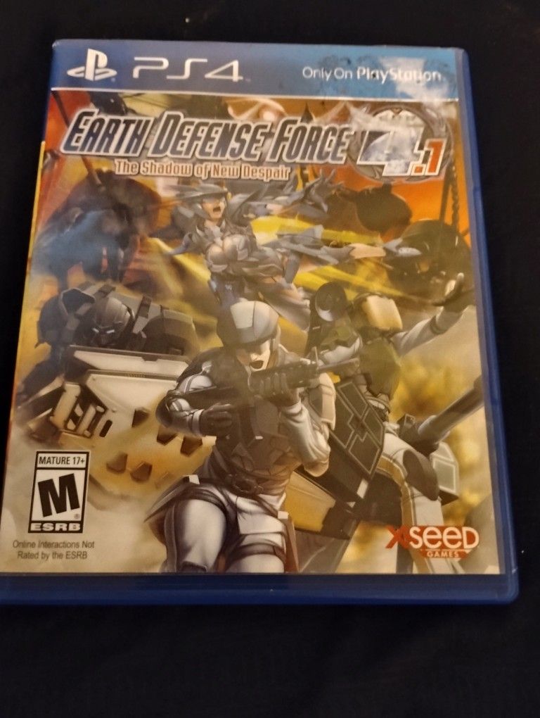 Earth Defense Force Ps4