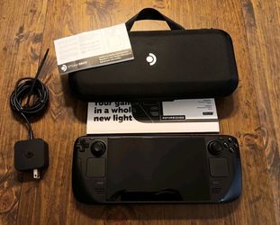 🔥🔥Valve Steam Deck OLED 1TB Black Handheld Console + Accessories