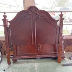 Bed Room Frame And Headboard 