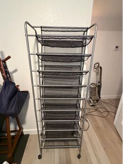 10 tier shoe storage