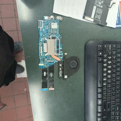 Chromebook Motherboard With Cooler And Cable 