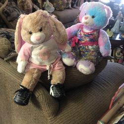 2 Build a Bear Very Good Condition 