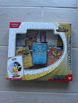 Pokémon TCG 30th Celebration Poster Collection Box
