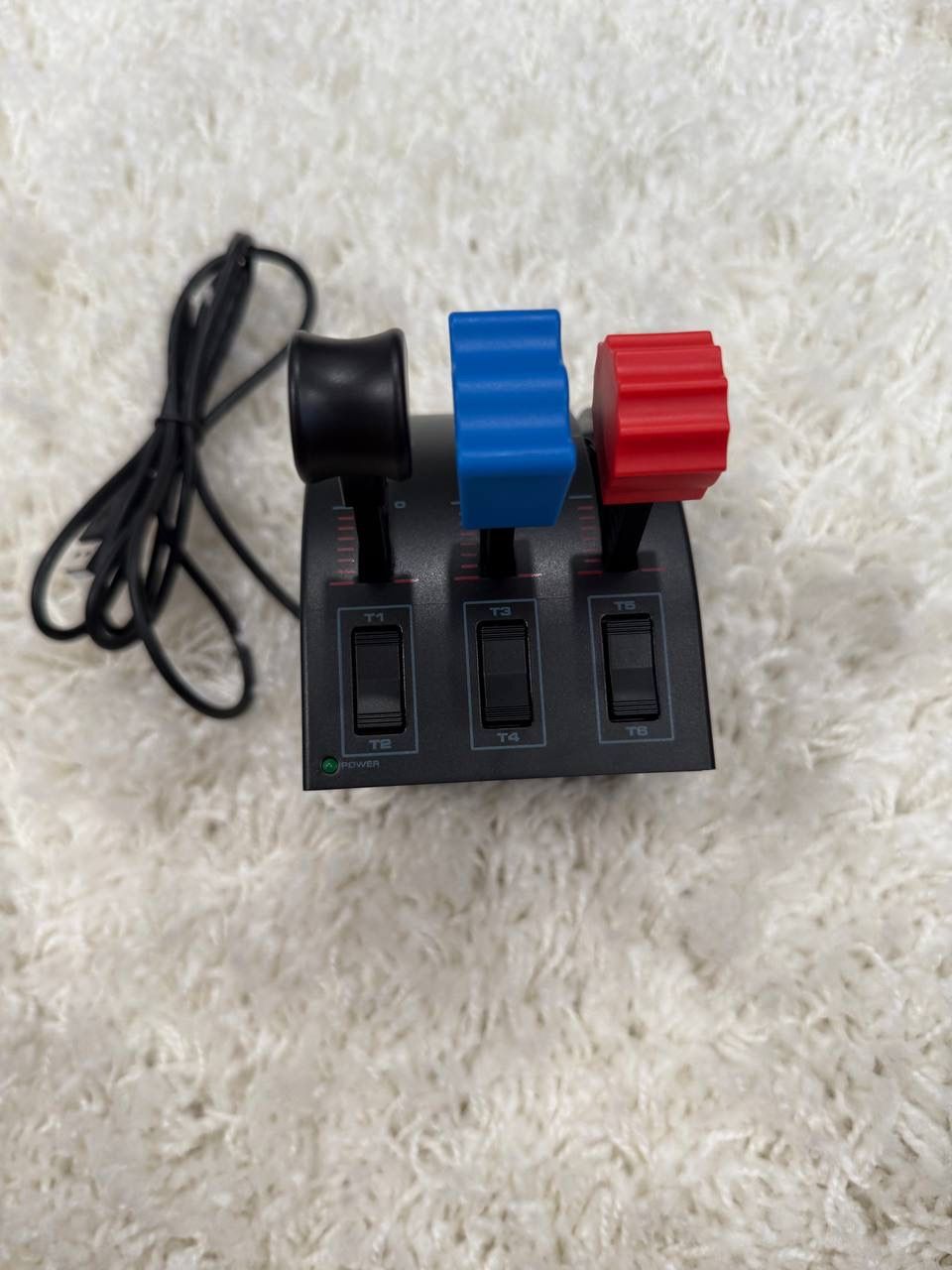 Logitech G Saitek PRO Flight Throttle Quadrant, Professional Simulation Axis Levers, LCD Display, 3x Two-Way Rocker Switches, Adjustable Bracket, USB,