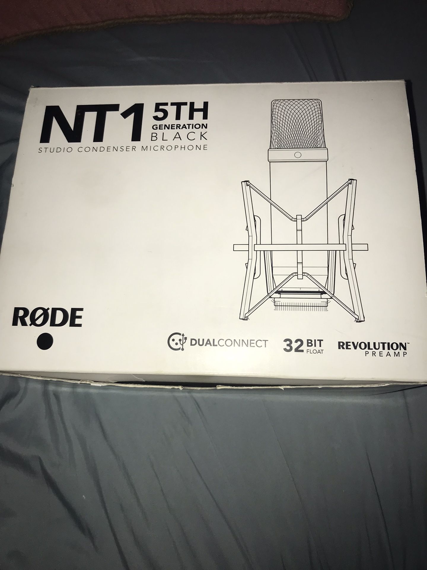 Rode NT1 5th Generation Condenser Microphone Black