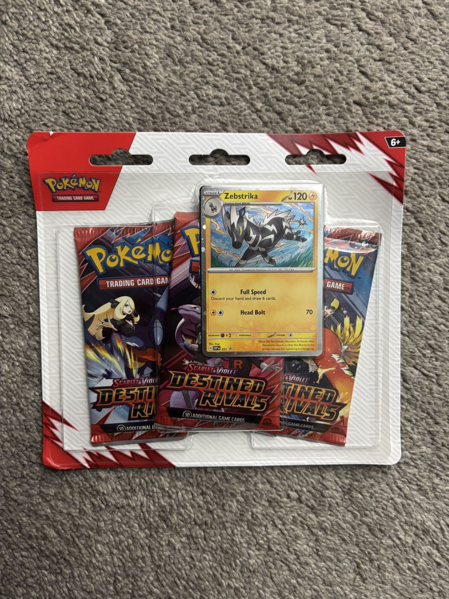 NEW Pokemon TCG - Scarlet & Violet: Destined Rivals Blister 3-Pack IN HAND