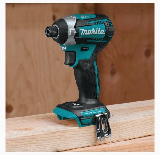 
Makita XDT14Z 18V LXT Lithium-Ion Brushless Cordless Quick-Shift Mode 3-Speed Impact Driver, Tool Only