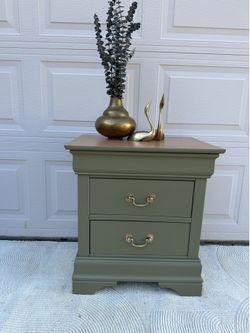 Freshly Refinished Nightstand