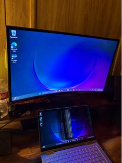 Lenovo yoga and monitor