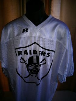 Raiders customer vinyl Jersey 2XL