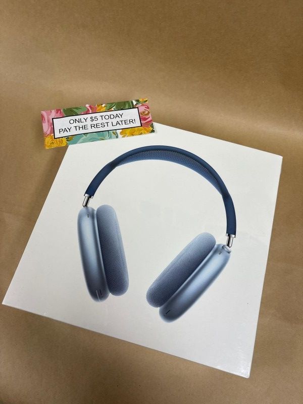 Apple AirPods Max Brand New Headphones - Only $1 Today Pay The Rest Later!