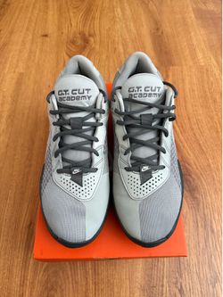 Nike Air Zoom GT Cut Academy Light Smoke Grey Mesh Basketball size: 10.5