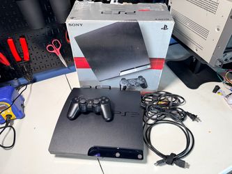 PlayStation 3 Silm 500GB CECH-2001B w/ EVILNAT CFW & Thermal Paste