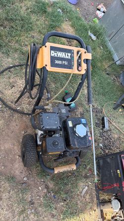 Dewalt presser washer