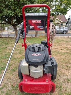 Craftsman/honda pressure washer