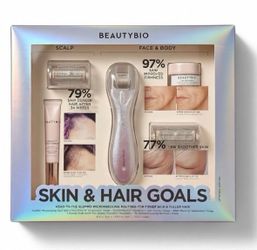 BeautyBio Skin & Hair Goals Microneedling Set $300 MSRP