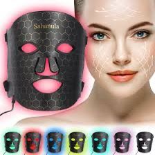 Red Light Therapy For Face, Led Face Mask Light Therapy, 7 Color Red Light Therapy Mask,