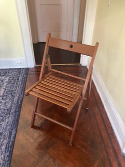 Wooden Folding Chair