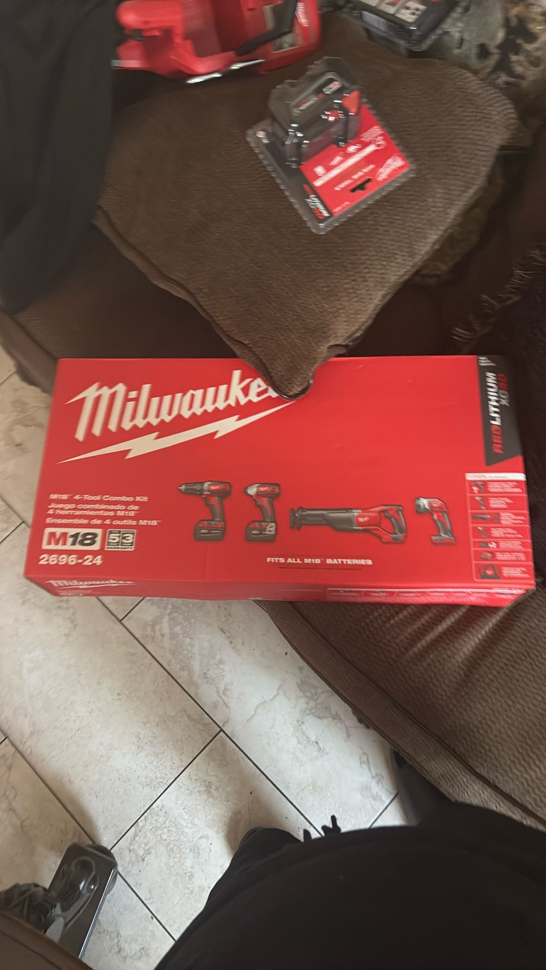 Milwaukee M18 5-Tool Combo Kit, model 2696-24