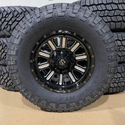 RINES  18x9 Fuel D620 6X135/5.5 106.1 NBL +02 Chevy / RAM/ TOYOTA