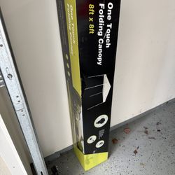 Folding Canopy. One Touch. 8x8 Ft