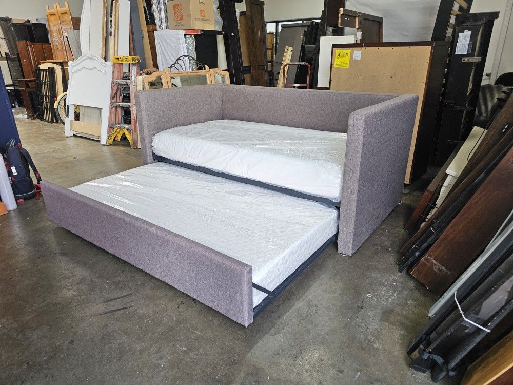 Twin Trundle Bed And Mattress