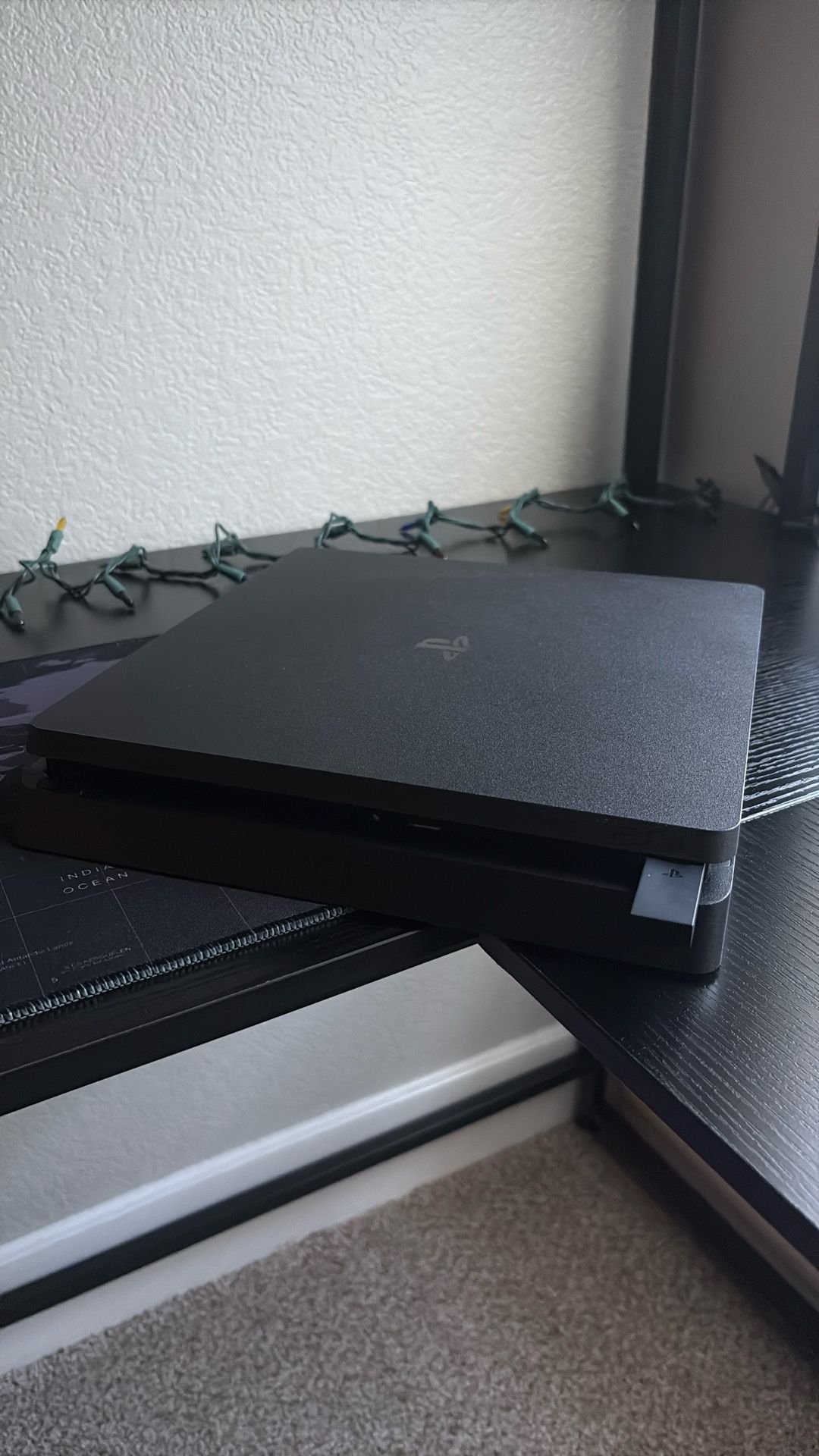 PS4 with controller & wireless headset