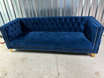 blue couch