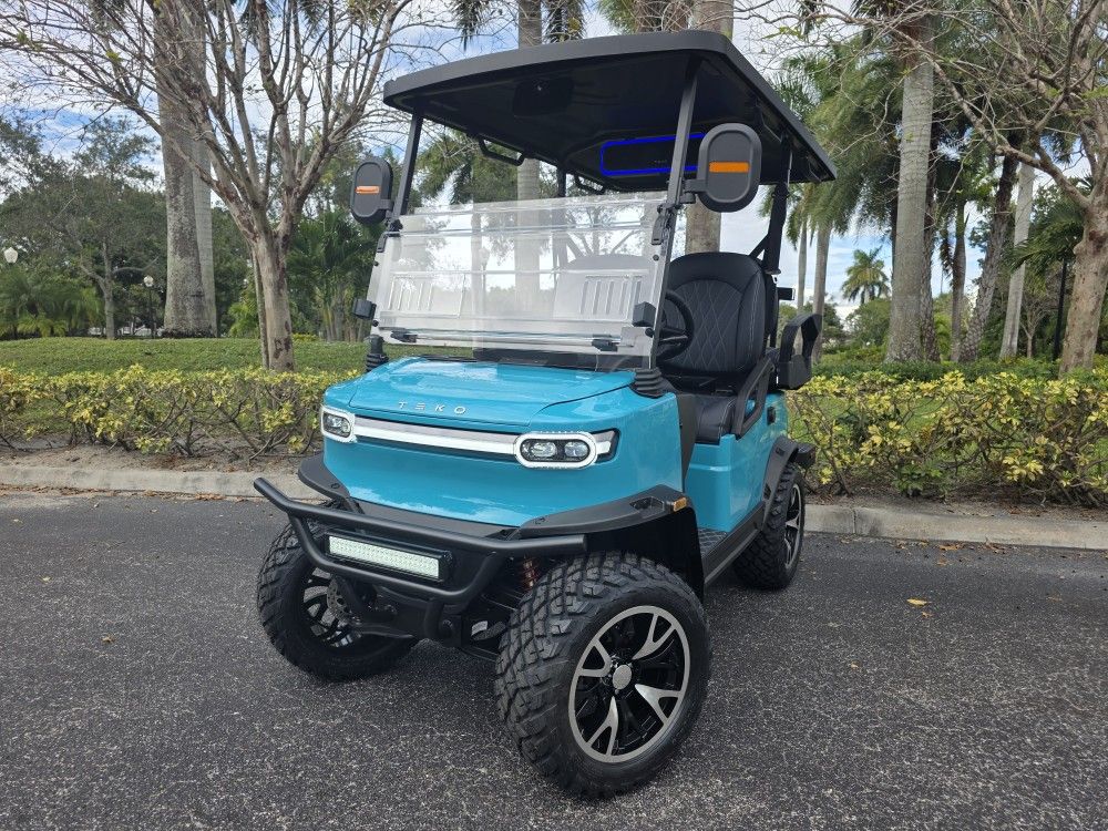 2026 Teko Turbo Golf Cart- LITHIUM 4 Passenger Car