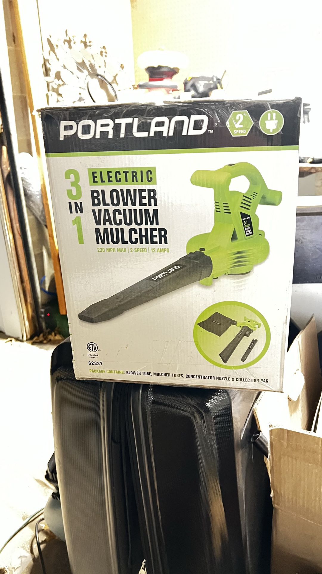 Electric Blower Vacuum Mulcher