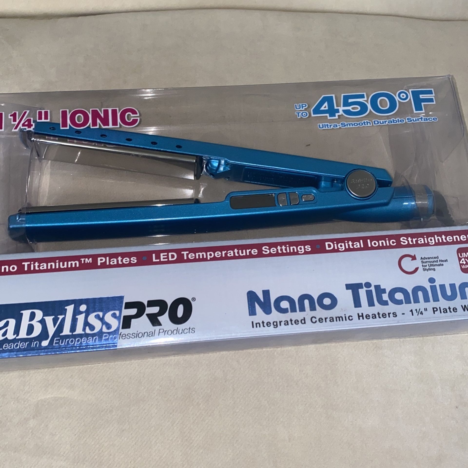 BabyBliss PRO Nano Titanium 1 1/4 Plate Width 