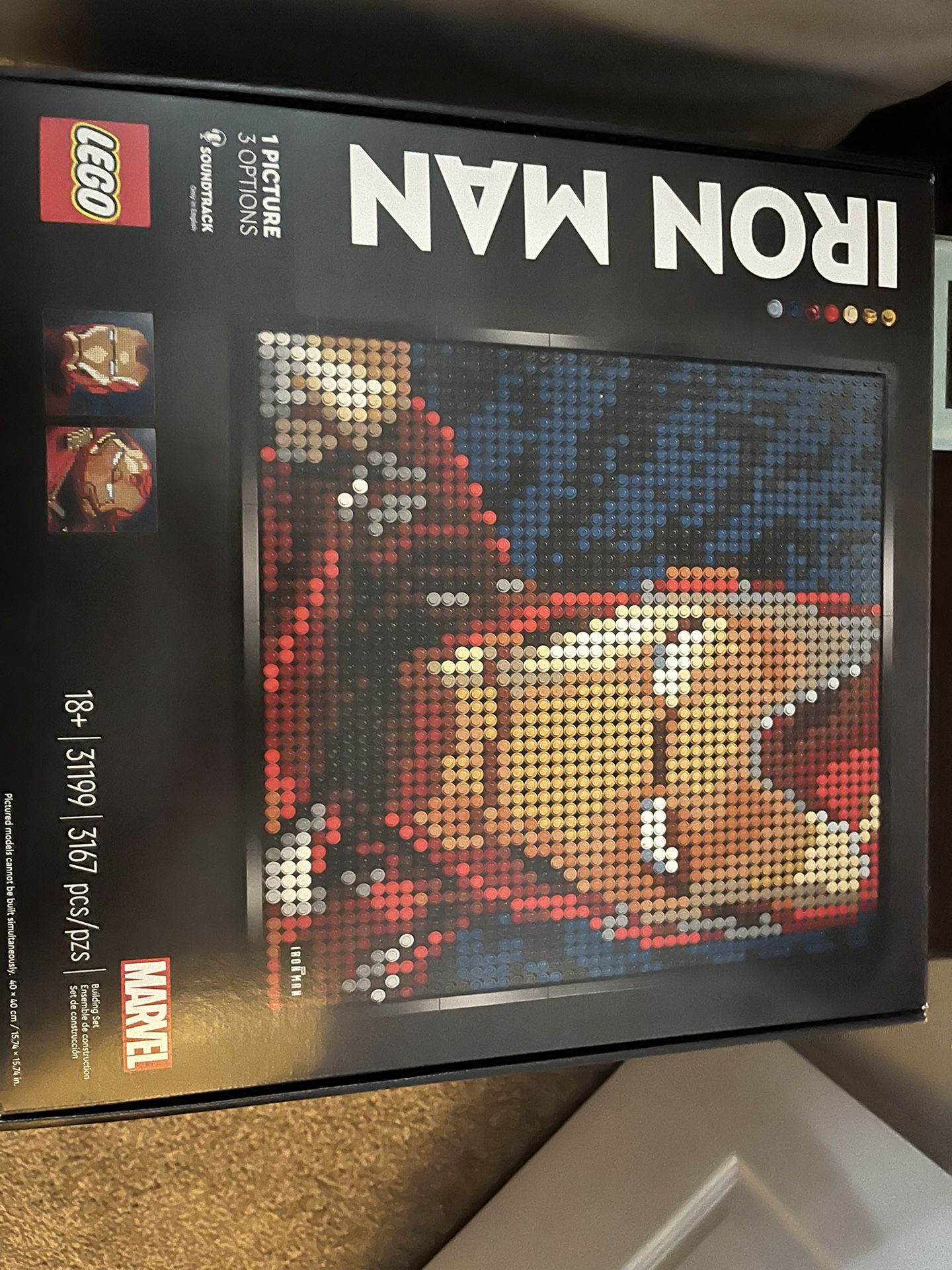 Iron Man Lego Art