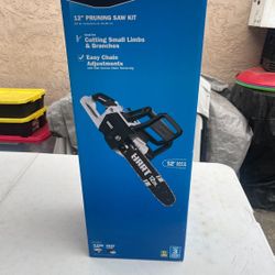 HART 20 Volt 12-Inch Cordless Chainsaw (1) 20-Volt 4.0Ah