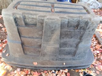 85 gallon toter plastic container.r