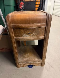 Solid wood night stand (single)