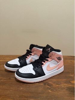 Nike Air Jordan 1 Mid Crimson Tint Mens Sz 8.5