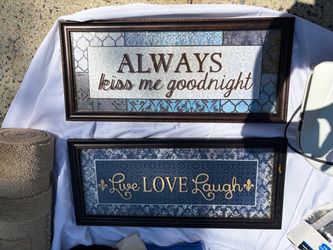 New signs. 21x9”.