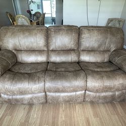 Sofa and Loveseat Recliner / Set Of 2 / Cindy Crawford Home/ EVERYTHING MUST GO