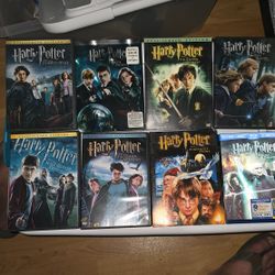 Harry Potter dvd and blu ray collection. All movies