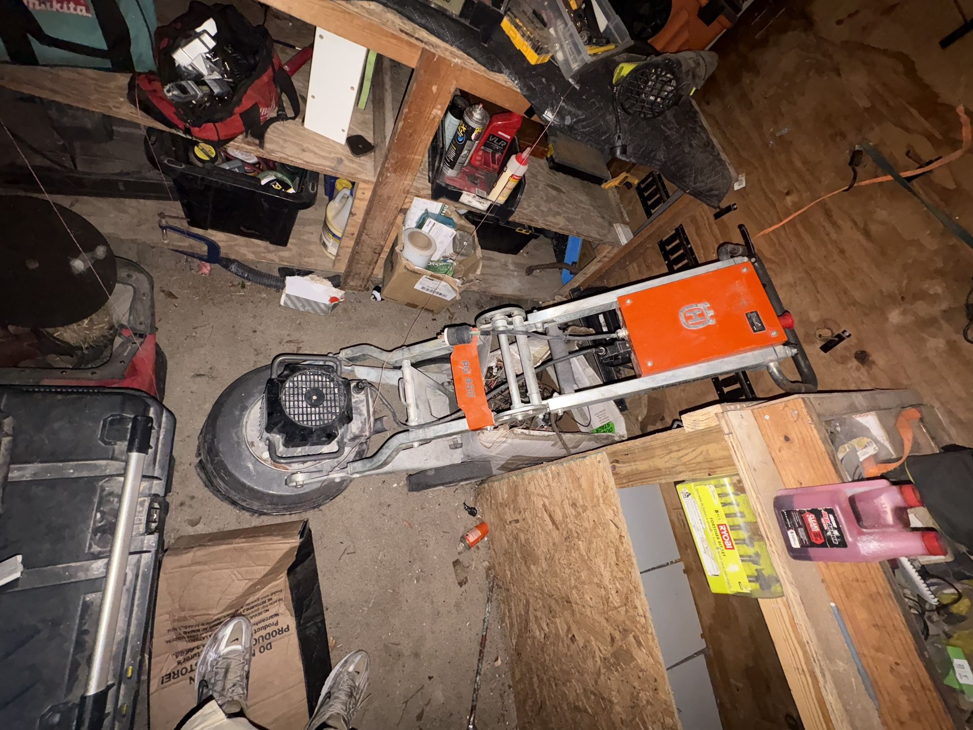 Husqvarna PG 450 Concrete Grinder